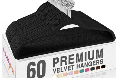 Grab 60 Velvet Hangers for Just $23.95!